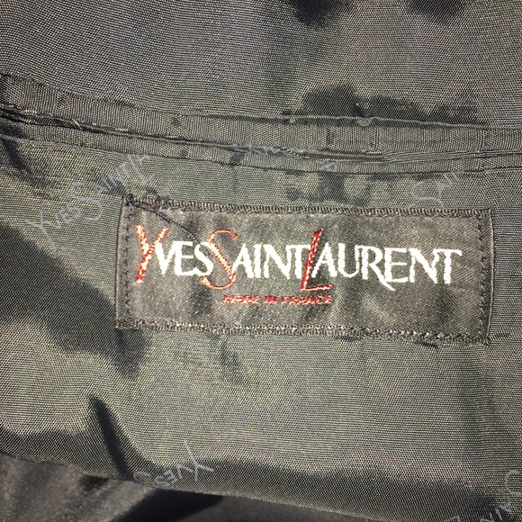 Yyev Saint laurent velvet jacket - Picture 4 of 8